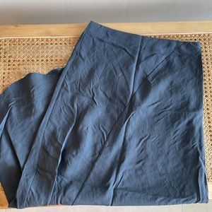 Zara Blue Grey Maxi Skirt S